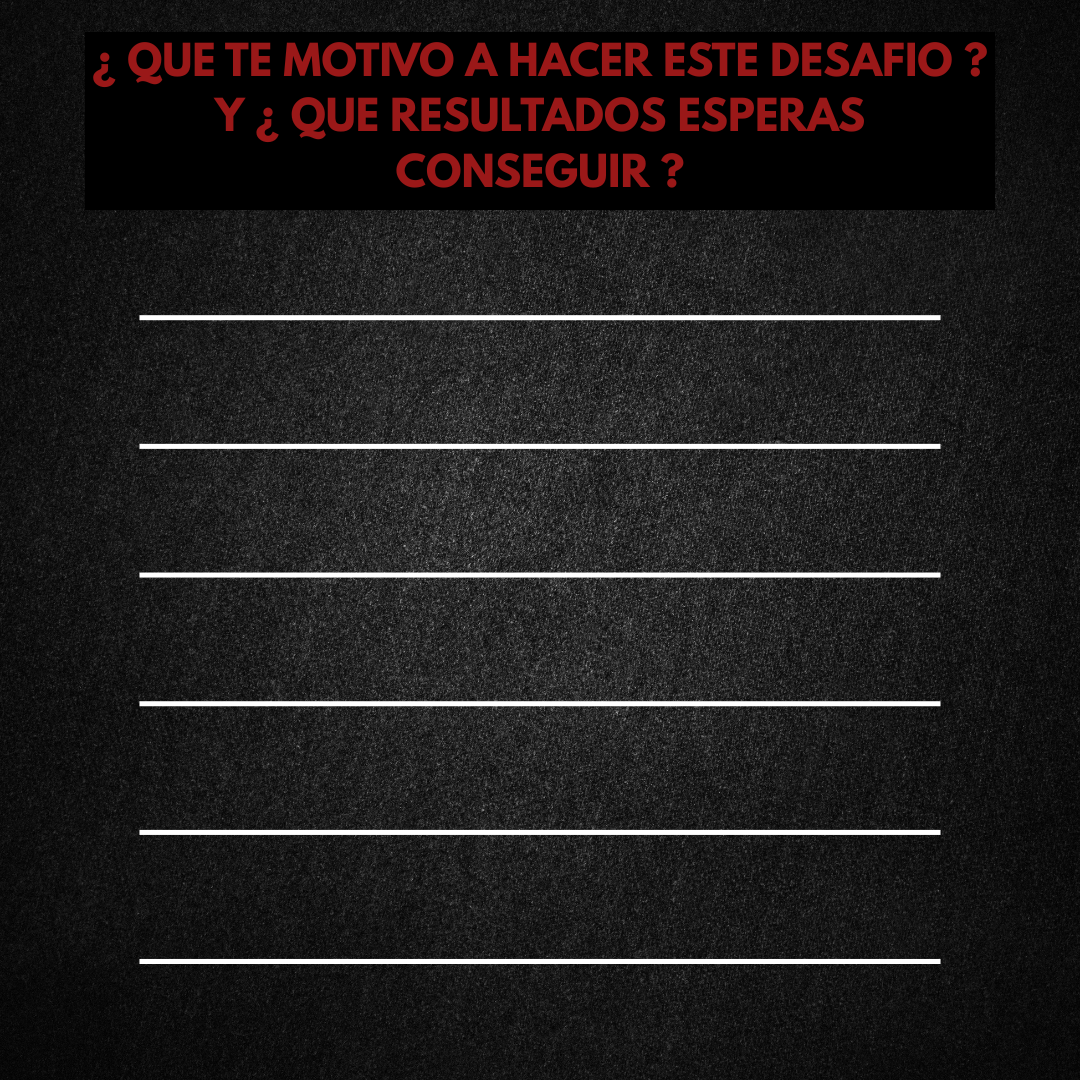 Desafío 21 días: Activa tu cuerpo y tu mente